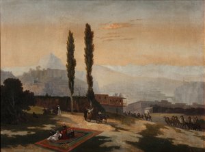 Tiflis látképe, 1890 alkotó: Unbekannt