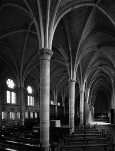 Kilátás a régi ciszterci apátságra, a Notre Dame d