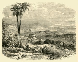 Kilátás Szicília partjára, 1890. alkotó: Unbekannt