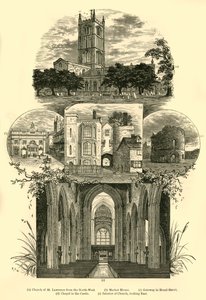 Nézetek Ludlowban, 1898. alkotó: Unbekannt