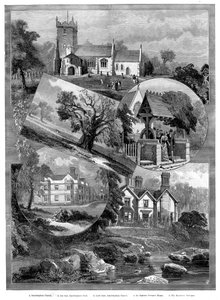 Sandringham látképei, Norfolk, 1887 alkotó: Unbekannt