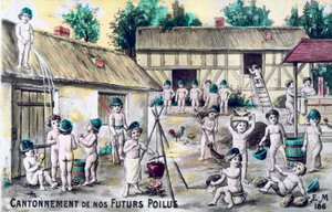 Vintage francia képeslap, c1900 alkotó: Unbekannt