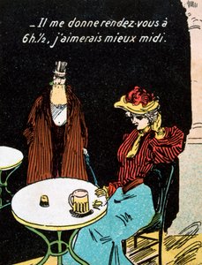 Vintage francia képeslap, c1900 alkotó: Unbekannt