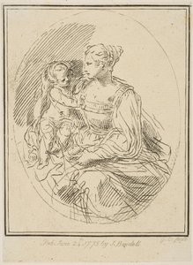 Szűz és gyermek, 1775. alkotó: Unbekannt