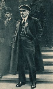 Vlagyimir Ilics Lenin, orosz bolsevik vezető, Moszkva, Oroszország, 1919. május 1 alkotó: Unbekannt