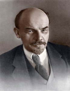 Vlagyimir Iljics Uljanov Lenin, orosz bolsevik forradalmár, 1917 alkotó: Unbekannt