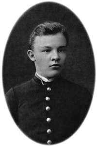 Vlagyimir Uljanov Lenin gimnazistaként, Szimbirszk, Oroszország, 1879 alkotó: Unbekannt