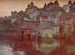 Zerche és a Vezere déli partjának általános képe, 1913.1914 alkotó: Unbekannt