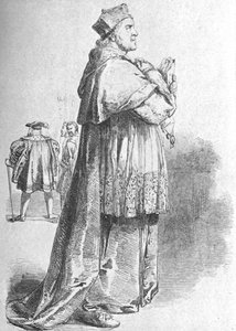 W. Macready mint Wolsey bíboros, 19. század közepe, 1901. alkotó: Unbekannt
