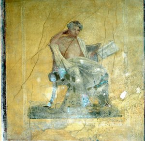 Falfreskó, Menander háza, Pompei alkotó: Unbekannt