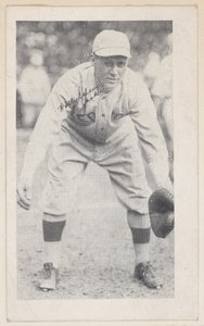Wally Schang, C. Yanks, a W575-2 baseball-szalagkártyákból, kb. 1921-22. alkotó: Unbekannt