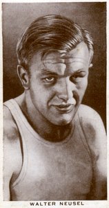 Walter Neusel német ökölvívó, 1938 alkotó: Unbekannt