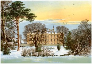 Warter Priory, Pocklington közelében, Yorkshire, a Wilson család otthona, 1880 alkotó: Unbekannt