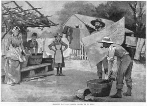 Mosónap – Minden kezet segítségül hívtak, 1889 alkotó: Unbekannt