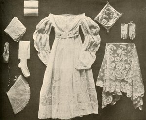 Miss Sara Hayes, Philadelphia esküvői jelmeze, 1750, 1937. alkotó: Unbekannt