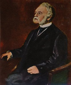 Werner von Siemens 1816-1892. Lenbach festménye, 1934. alkotó: Unbekannt