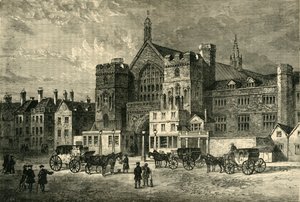 Westminster Hall, 1881. alkotó: Unbekannt
