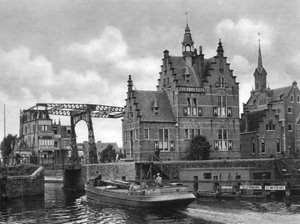 Ahol Péter cár hajógyártóként dolgozott, Zaandam, Hollandia, 1934 alkotó: Unbekannt