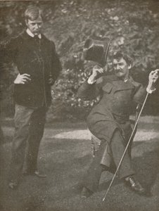 Whistler és Menpes, 1885, 1904. alkotó: Unbekannt