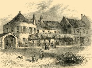 White Conduit House 1820 körül, 1872 körül. alkotó: Unbekannt