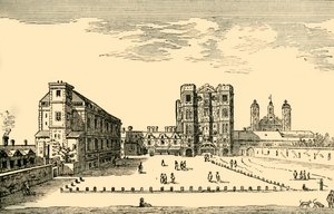 Whitehall 1650, 1881 körül. alkotó: Unbekannt