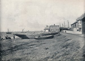 Whitstable – The West Beach, 1895 alkotó: Unbekannt