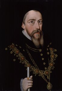 William Cecil, Burghley 1. báró 1521-1598, 1572 után alkotó: Unbekannt