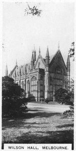 Wilson Hall, Melbourne, Ausztrália, 1928 alkotó: Unbekannt