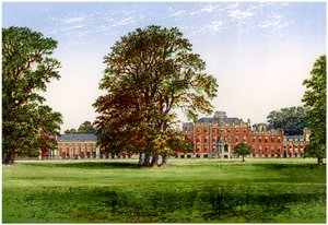 Wimpole Hall, Cambridgeshire, Hardwicke gróf otthona, 1880 alkotó: Unbekannt