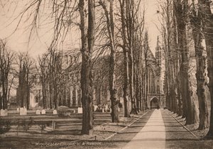 Winchester Cathedral and Avenue, Hampshire, 20. század eleje. alkotó: Unbekannt