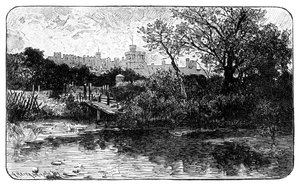 Windsori kastély, Berkshire, 1900 alkotó: Unbekannt
