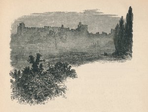 Windsori kastély a Home Parkból, 1895 alkotó: Unbekannt