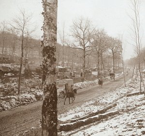 Winter, Genicourt, Észak-Franciaország, c1914-c1918 alkotó: Unbekannt