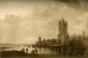 Tél a jégen, 1645, 1908. alkotó: Unbekannt