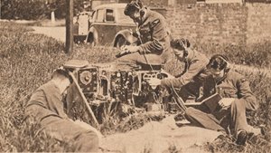 Vezeték nélküli kezelő a oktatógép legújabb típusában, 1940 alkotó: Unbekannt