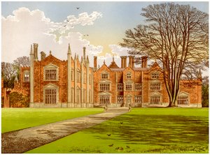 Witchingham Hall, Norfolk, Canterbury vikomt otthona, 1880 alkotó: Unbekannt