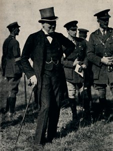 Sir Henry Wilsonnal a Rajnán, 1919, 1945. alkotó: Unbekannt