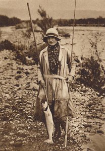 Fogással az új-zélandi Tokanuban, 1927, 1937 alkotó: Unbekannt