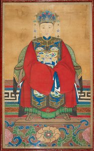 Egy tisztviselő feleségének öltözött nő, 19. század, 1801-1900 alkotó: Unbekannt