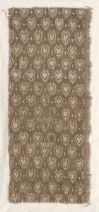 Gyapjú és len összetett textil, 17. század. alkotó: Unbekannt