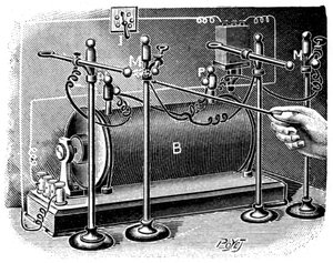 Marie és Pierre Curie munkája, 1904. alkotó: Unbekannt