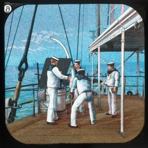 3 kilós munkavégzés -- H.M.S. Blake, 1900. alkotó: Unbekannt