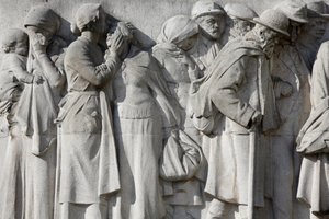 világháborús emlékmű Lille-ben, Franciaországban, Lille-ben, Franciaországban alkotó: Unbekannt