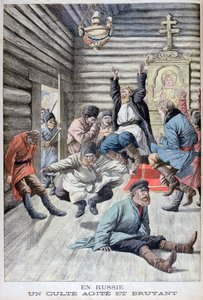 Istentisztelet Oroszországban, 1903 alkotó: Unbekannt