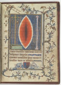 Krisztus sebe Bonne de Luxembourg Zsoltár- és imakönyvéből, 1345 körül alkotó: Unbekannt