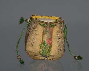 Szőtt erszény, 1700-as évek. alkotó: Unbekannt