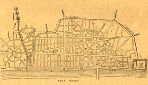 Wrens terve London újjáépítéséhez, 1897. alkotó: Unbekannt