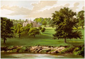 Wyaston Leys, Herefordshire, a Bannerman család otthona, 1880 alkotó: Unbekannt