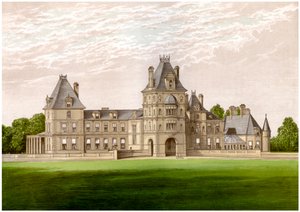 Wynnstay, Denbighshire, Wales, Baronet Williams-Wynn otthona, 1880 alkotó: Unbekannt