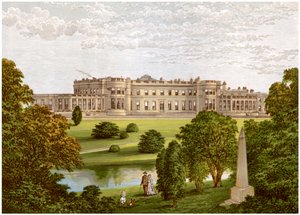 Wynyard Park, Durham megye, Londonderry márki otthona, 1880 alkotó: Unbekannt